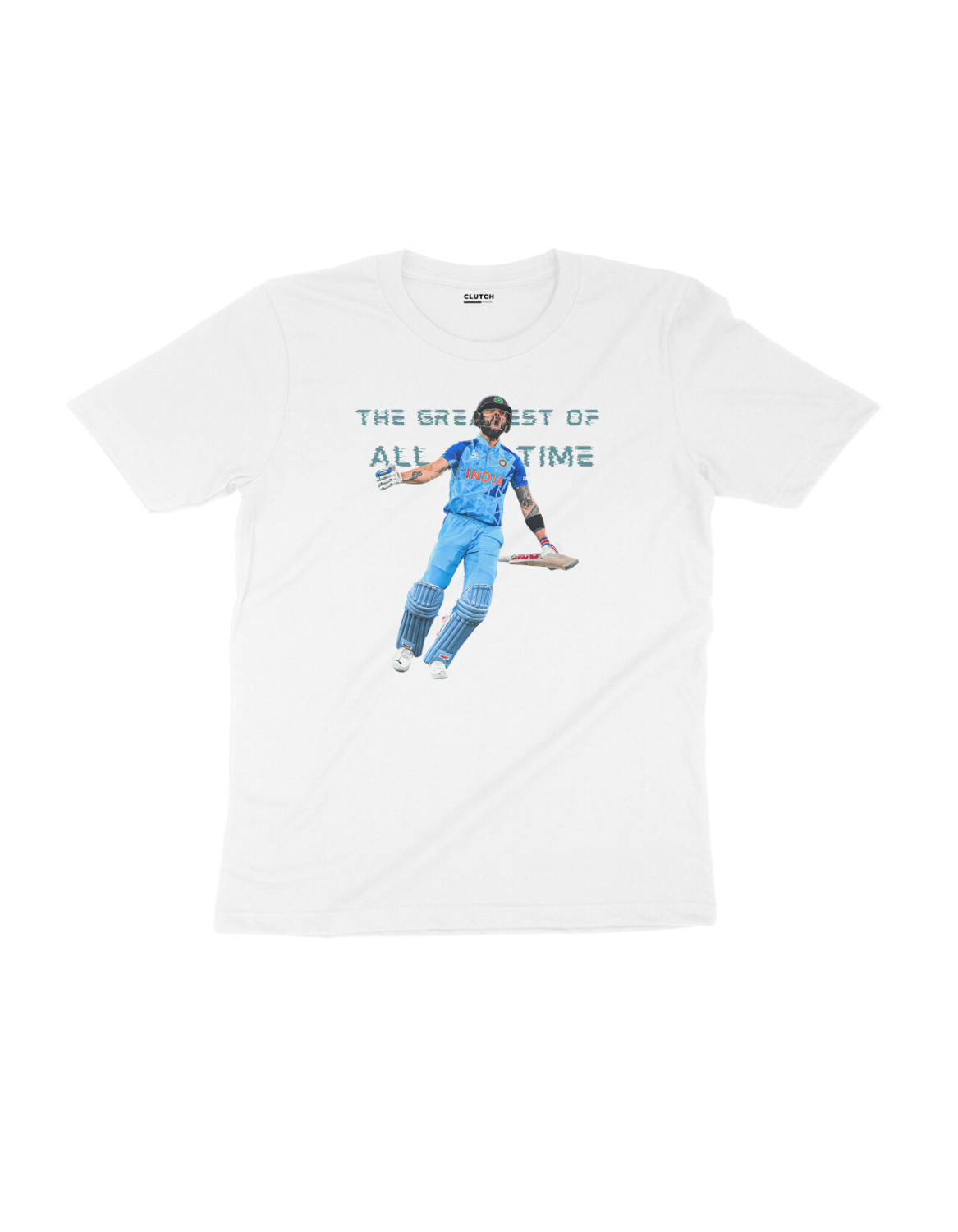 The GOAT - Virat Kohli - Half Sleeve T-Shirt