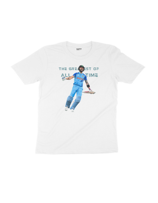 The GOAT - Virat Kohli - Half Sleeve T-Shirt