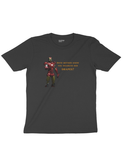 Doth Mother Know... Iron Man Half sleeve t-shirt
