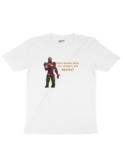 Doth Mother Know... Iron Man Half sleeve t-shirt