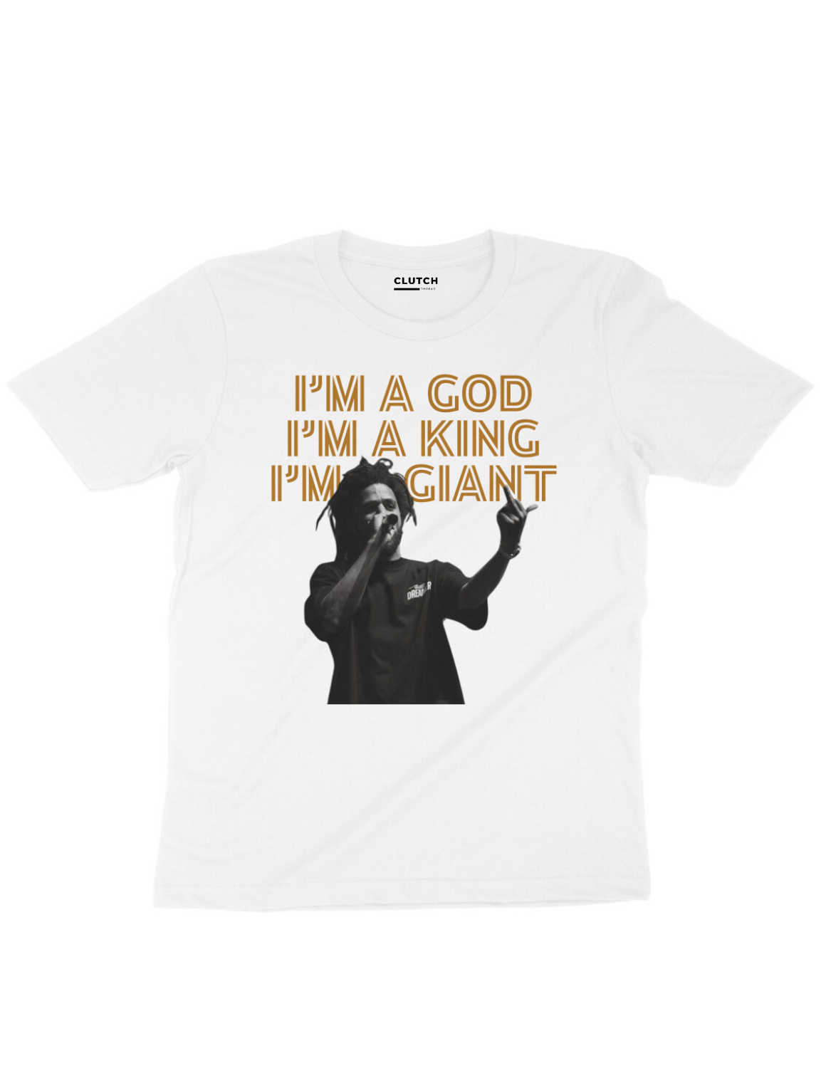 God, King, Giant- J Cole- Half Sleeve T-Shirt