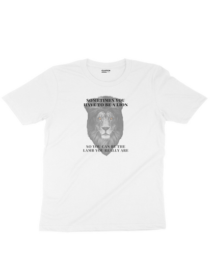 Be the Lion Half Sleeve T-Shirt