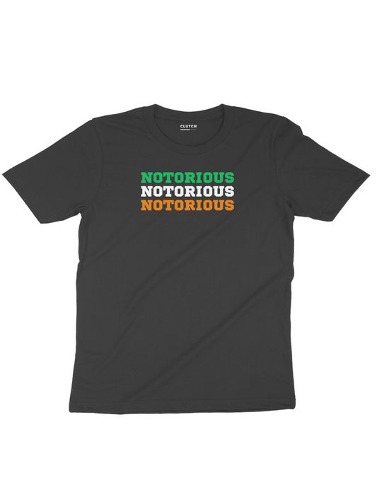 NOTORIOUS| Conor McGregor Half Sleeve T-Shirt