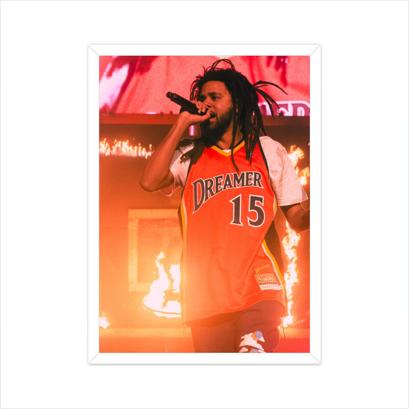 J Cole The Dreamers- Framed Poster