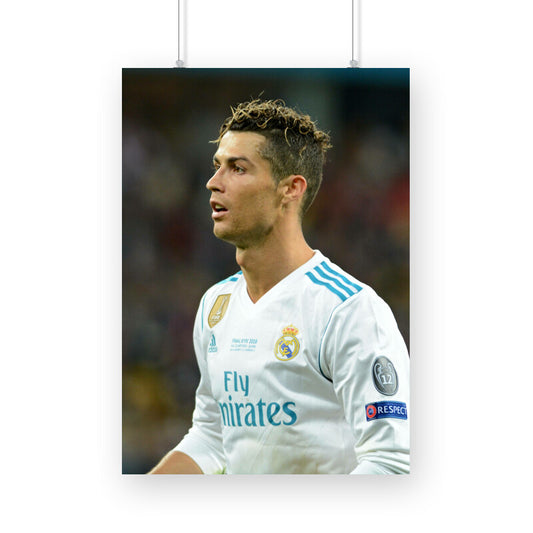 Noodle Hair Cristiano Ronaldo- Poster (Unframed)