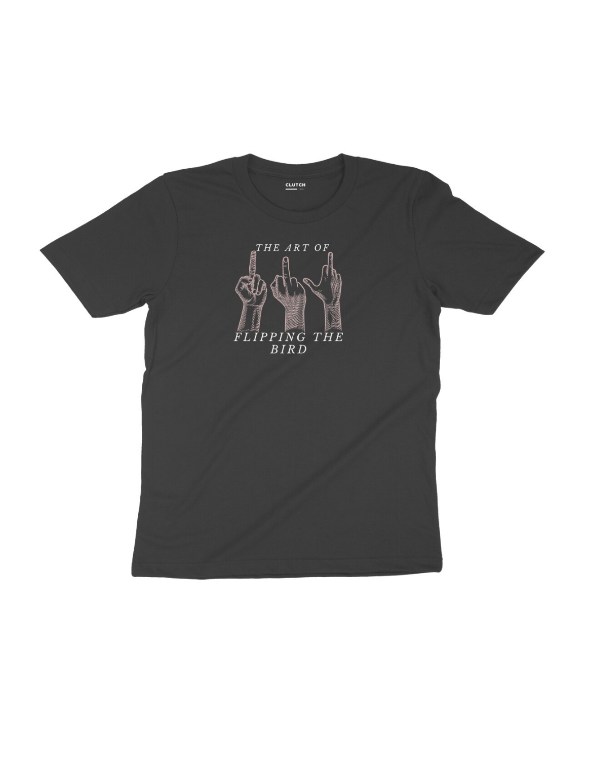 The Art of Flipping the Bird - Half Sleeve T-Shirt