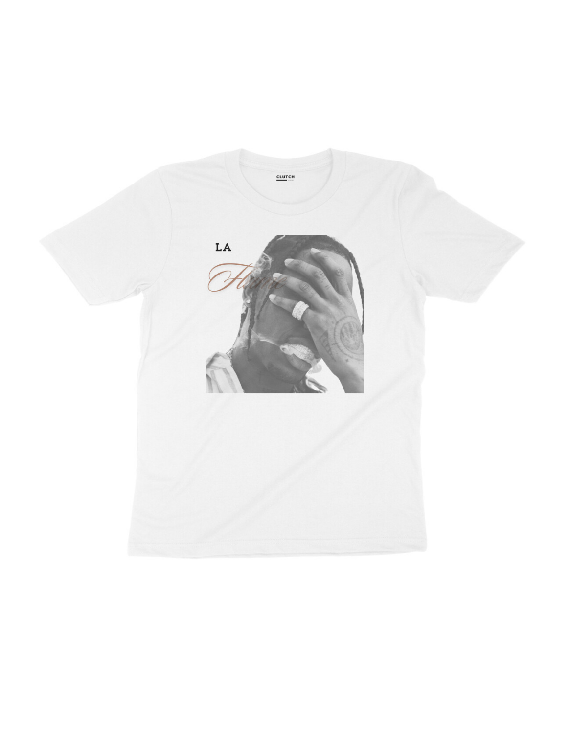 LA Flame - Travis Scott - Half Sleeve T-Shirt