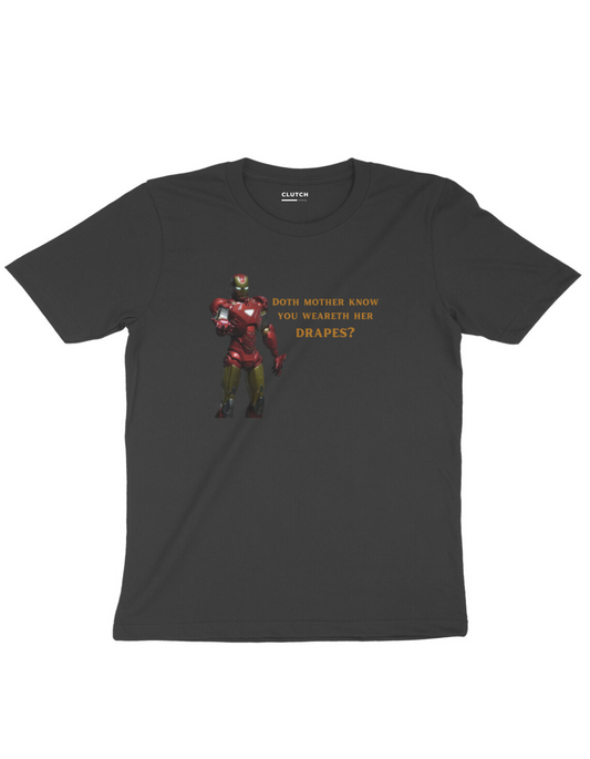 Doth Mother Know... Iron Man Half sleeve t-shirt